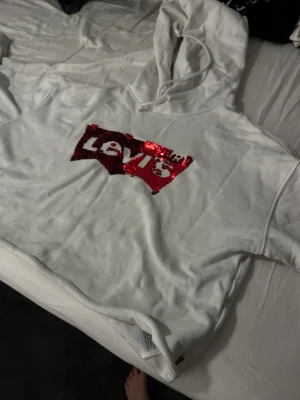 Hoodie med dragpaljetter - Använd få gånger