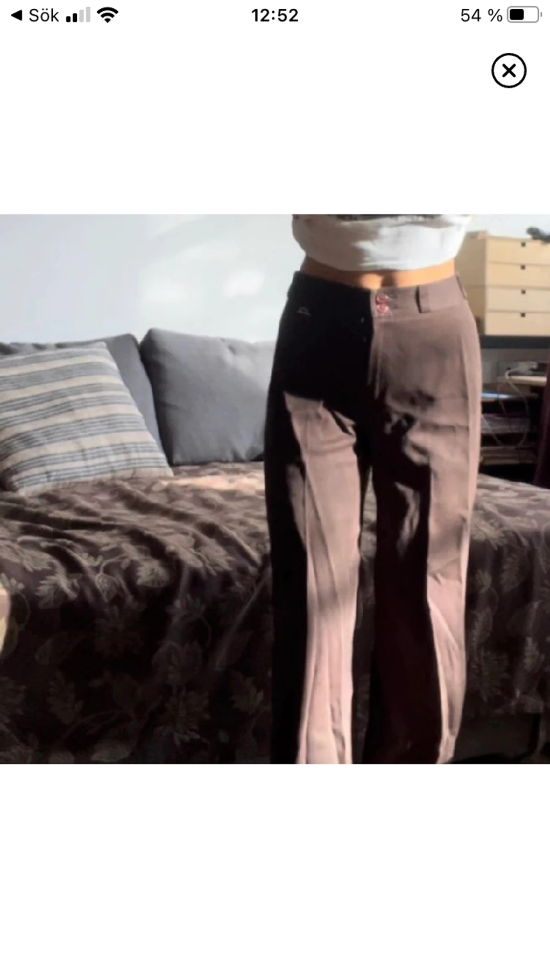 Utsvängda Byxor vintage  - 90