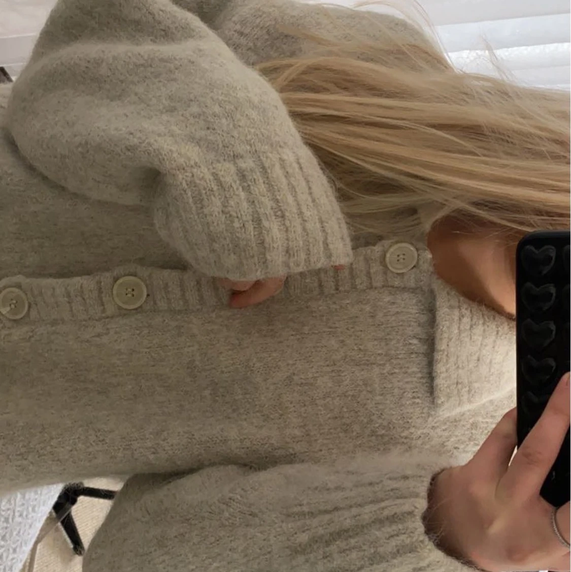 Stickad tröja S - 90