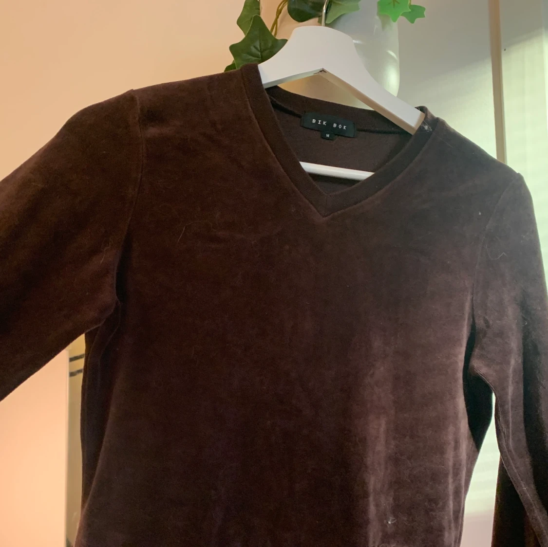 Velour tjocktröja  - 91