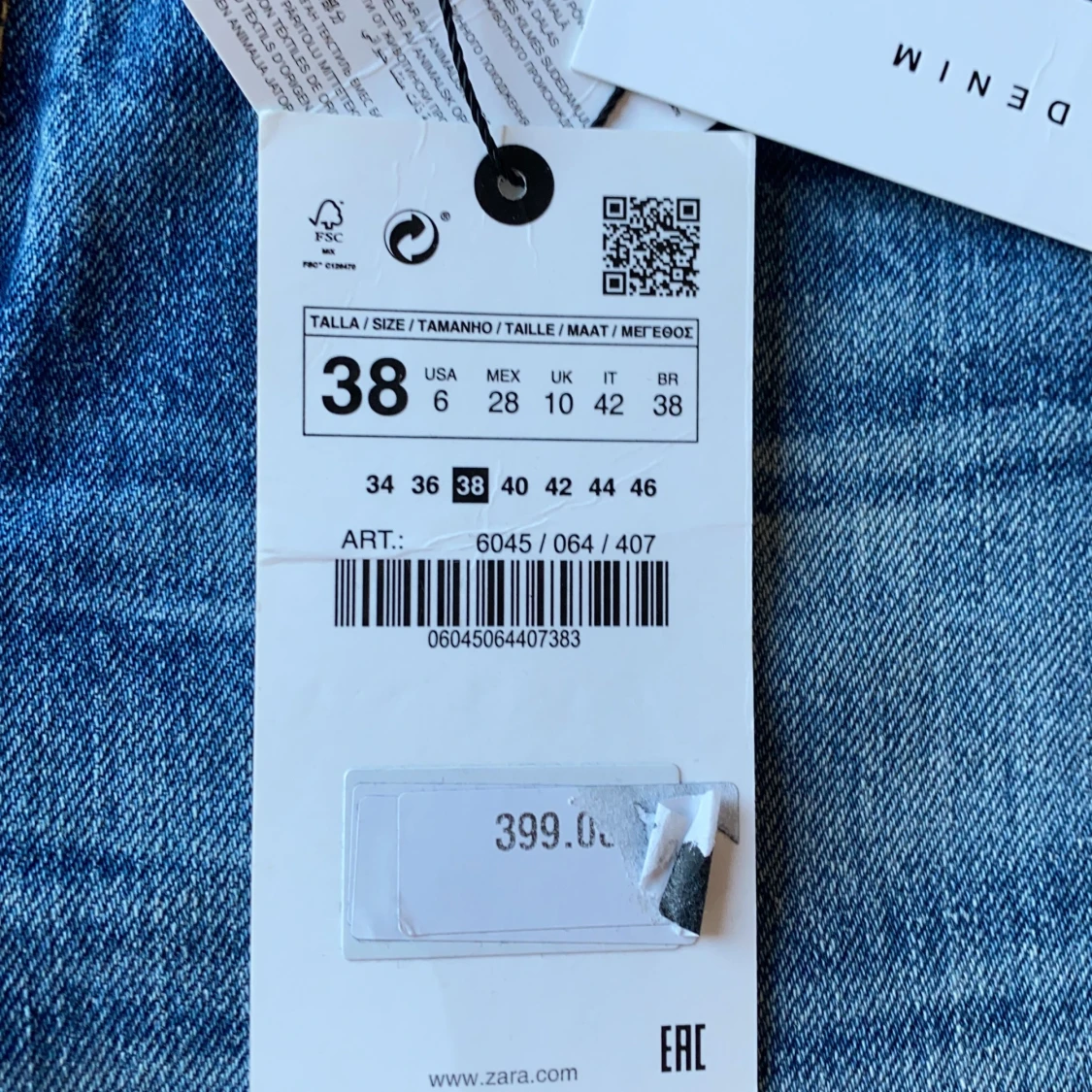 Zara jeans  - 91