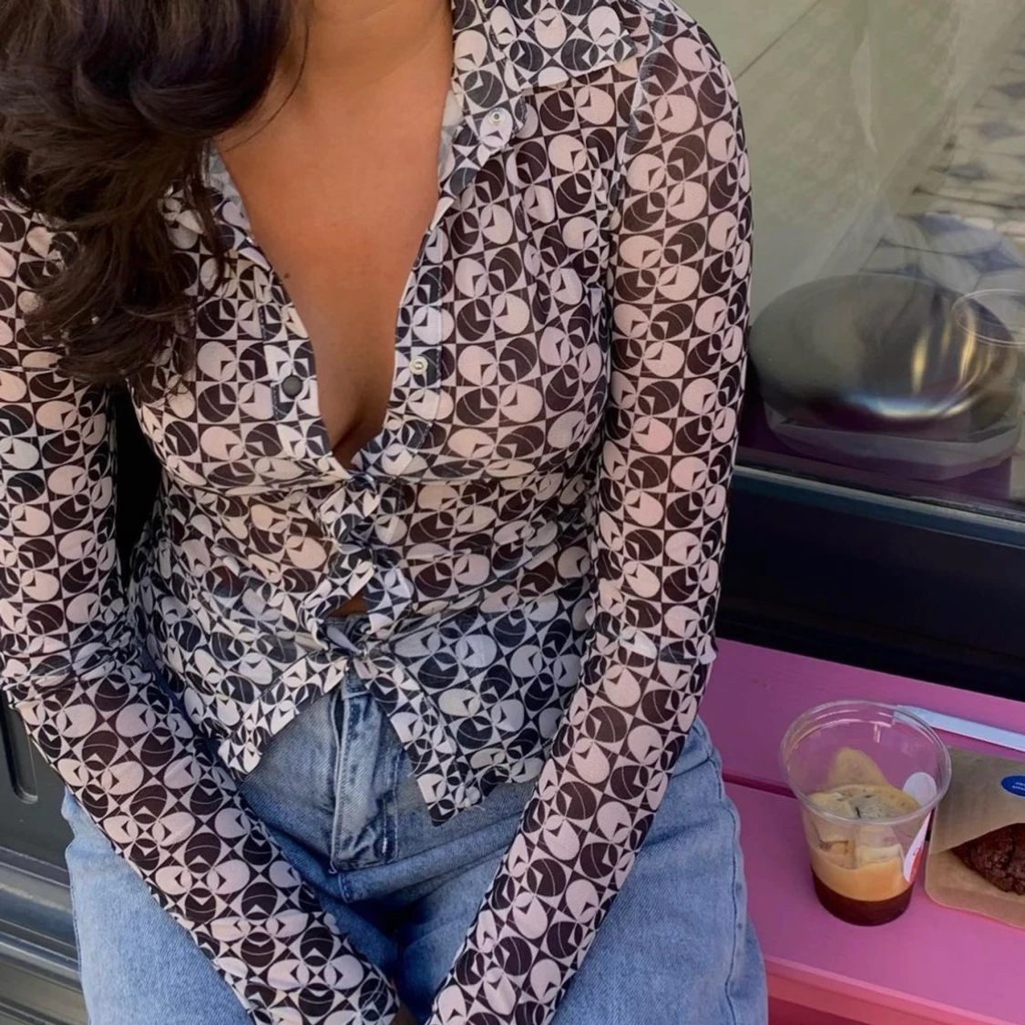 Verge Girl B&W Shirt