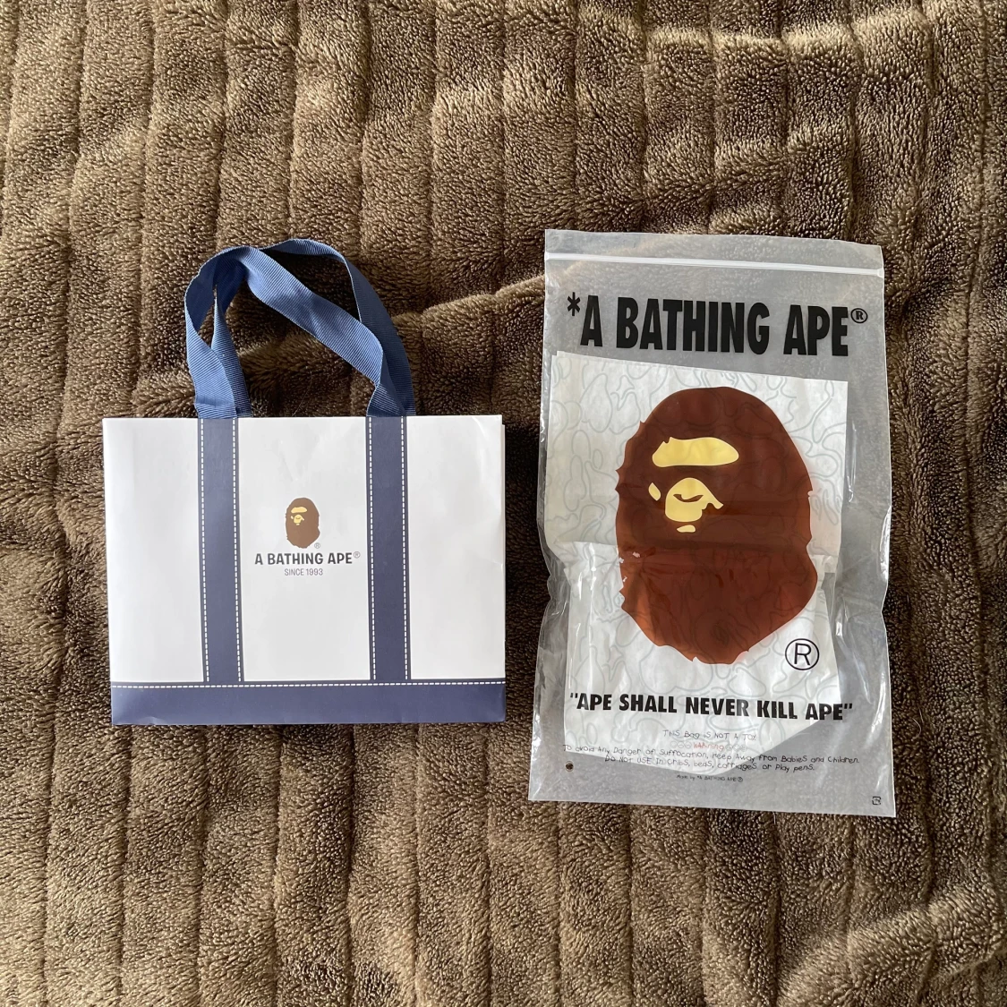 A Bathing Ape Rainbow College Tee  - 91