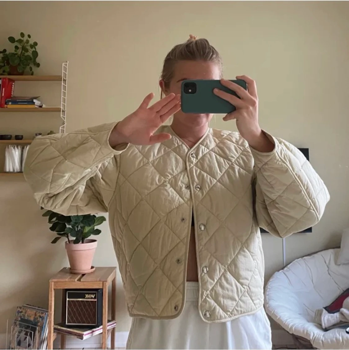 Quiltad jacka från arket  - 90