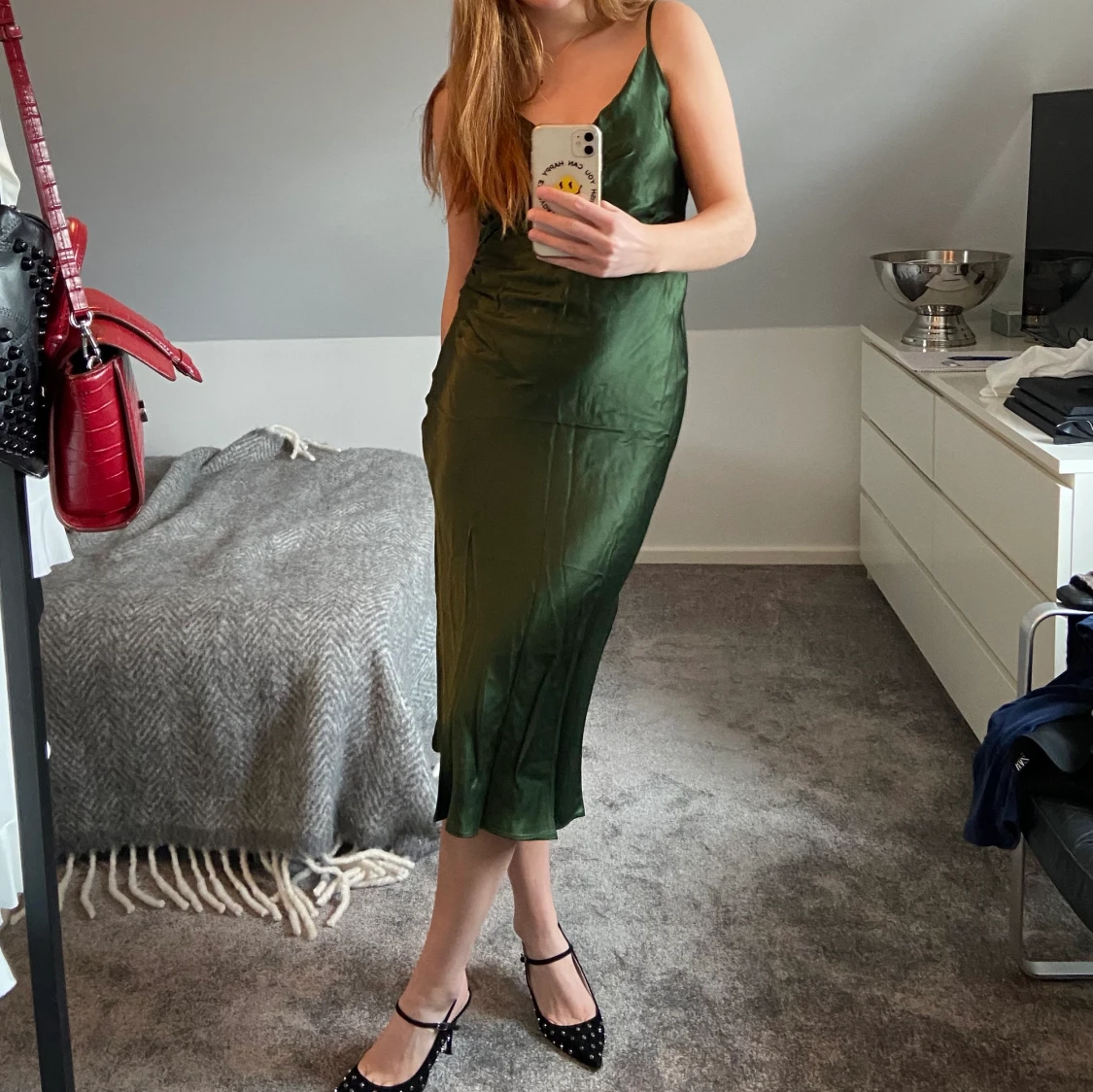 Grön klänning 