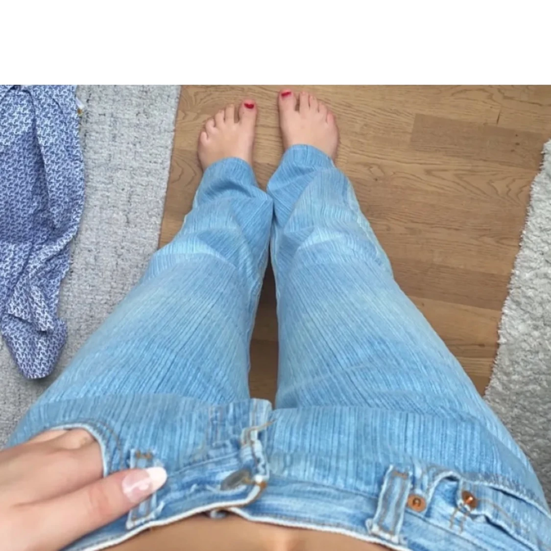Lågmidjade levisjeans  - 90