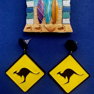 Känguru örhängen 🦘🦘 - Fri frakt! 🦘🦘