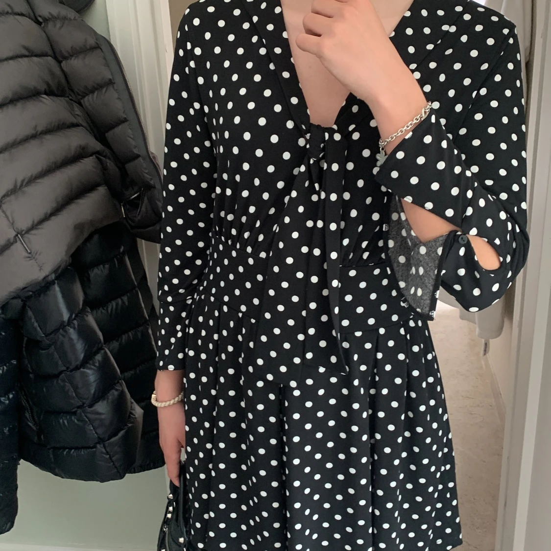 Prickig byxdress - 90