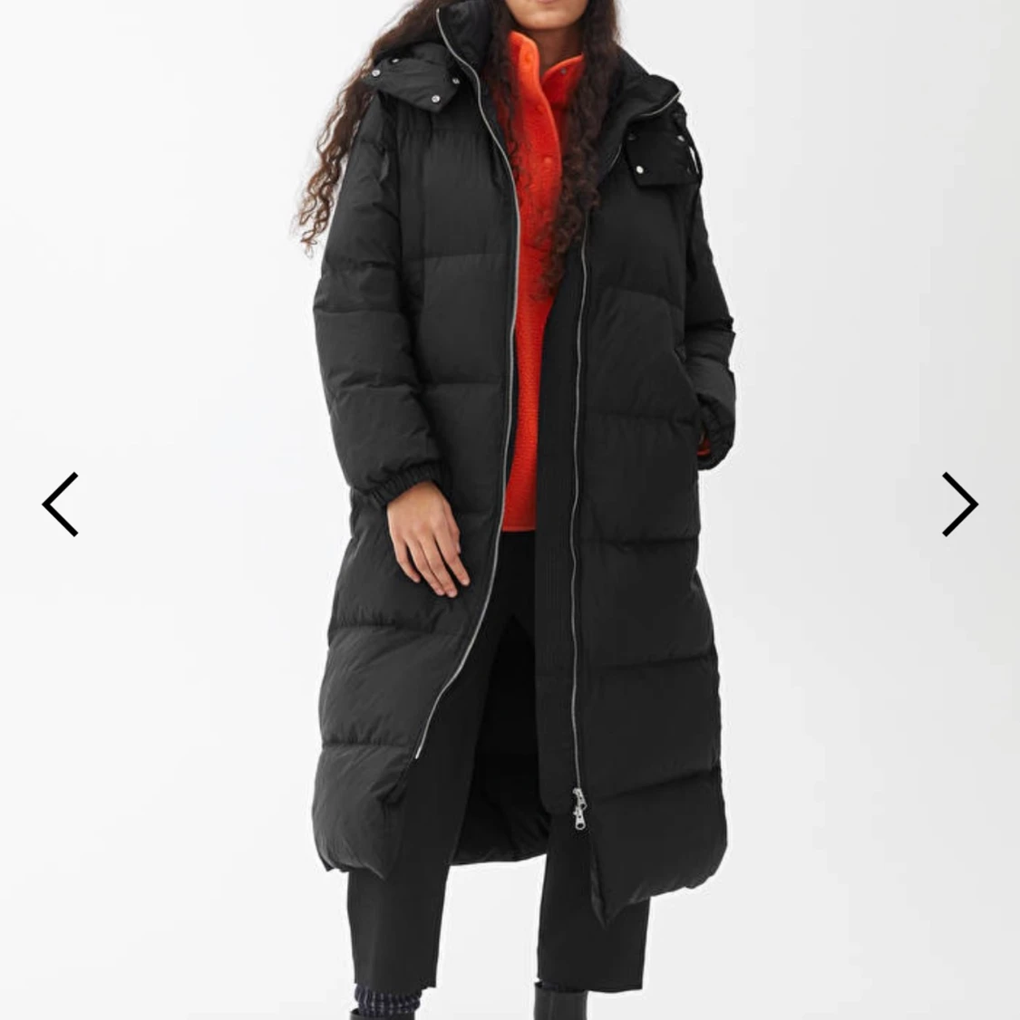 Arket lång dunjacka