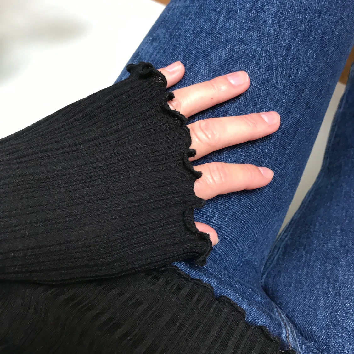 Svart långärmad tröja NA-KD - 90