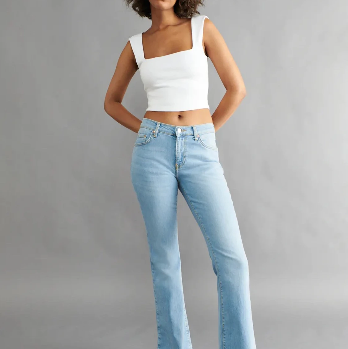 Superfina low Waist bootcut jeans💗