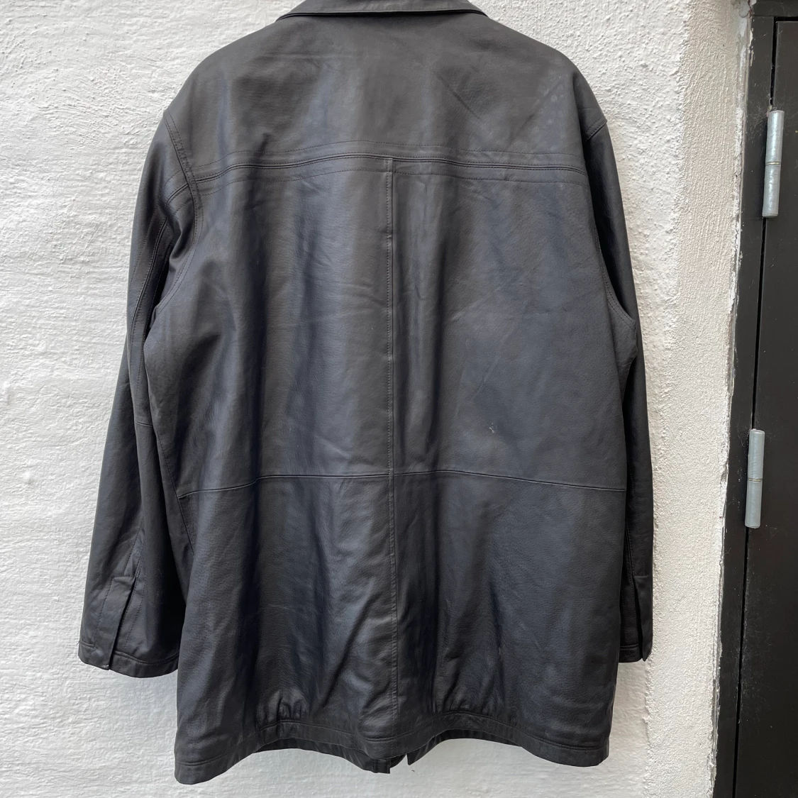 Vintage läder jacka - 90