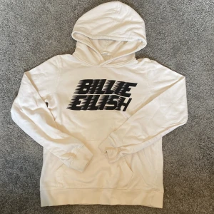 Billie Eilish luvtröja - Ny tvättad  Använd cirka 10 gånger Den har en fläck bak på ryggen men den syns knappt 