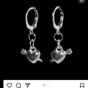 Örhängen  - Säljer dessa så fina örhängen köpt på ett uf företag! Använda en gång 💗