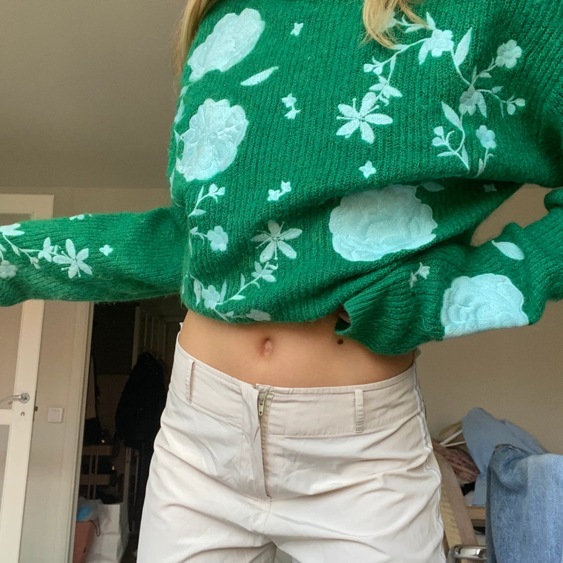 Stickad tröja  - 90