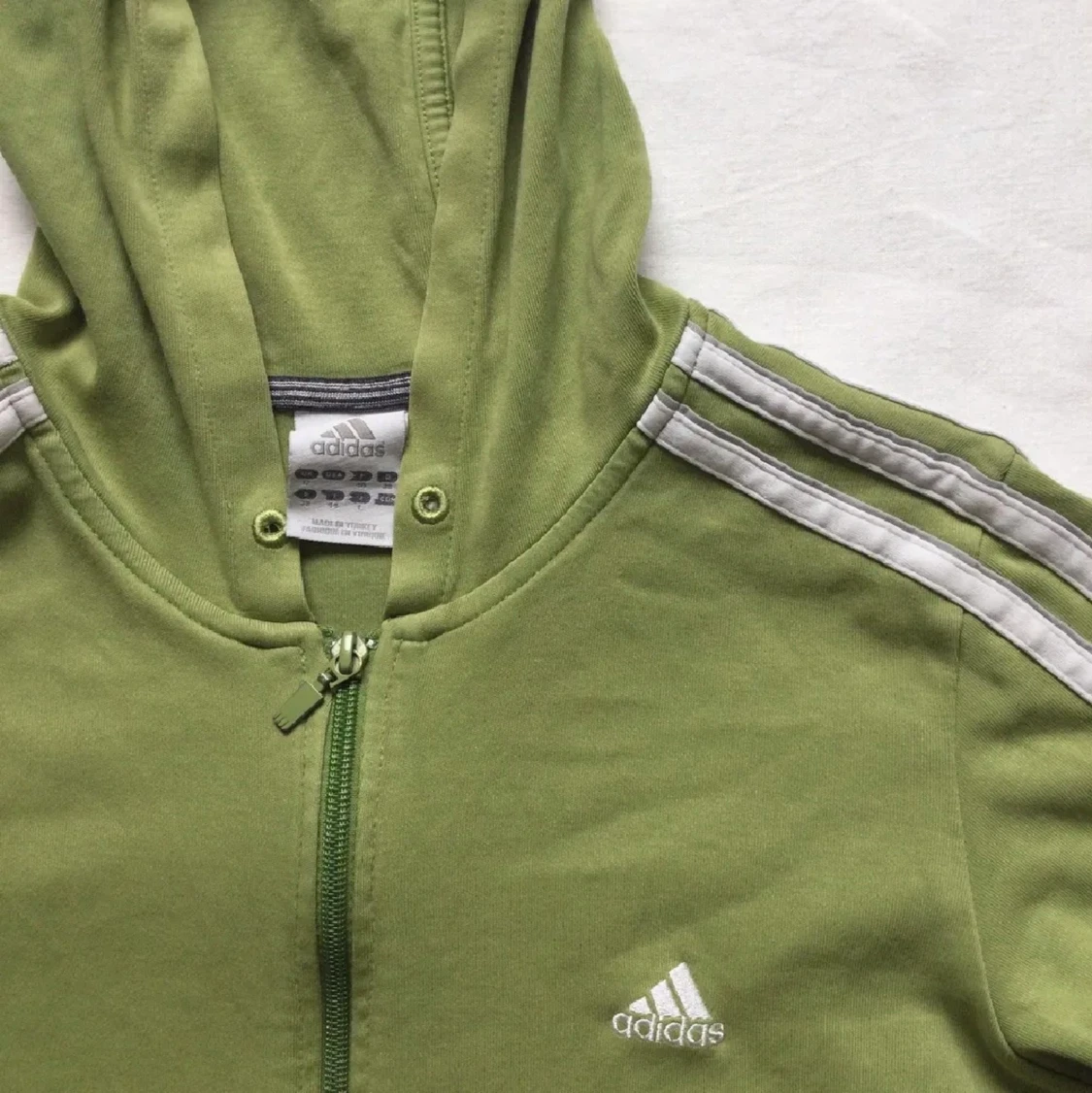 Grön adidas-hoodie - 91
