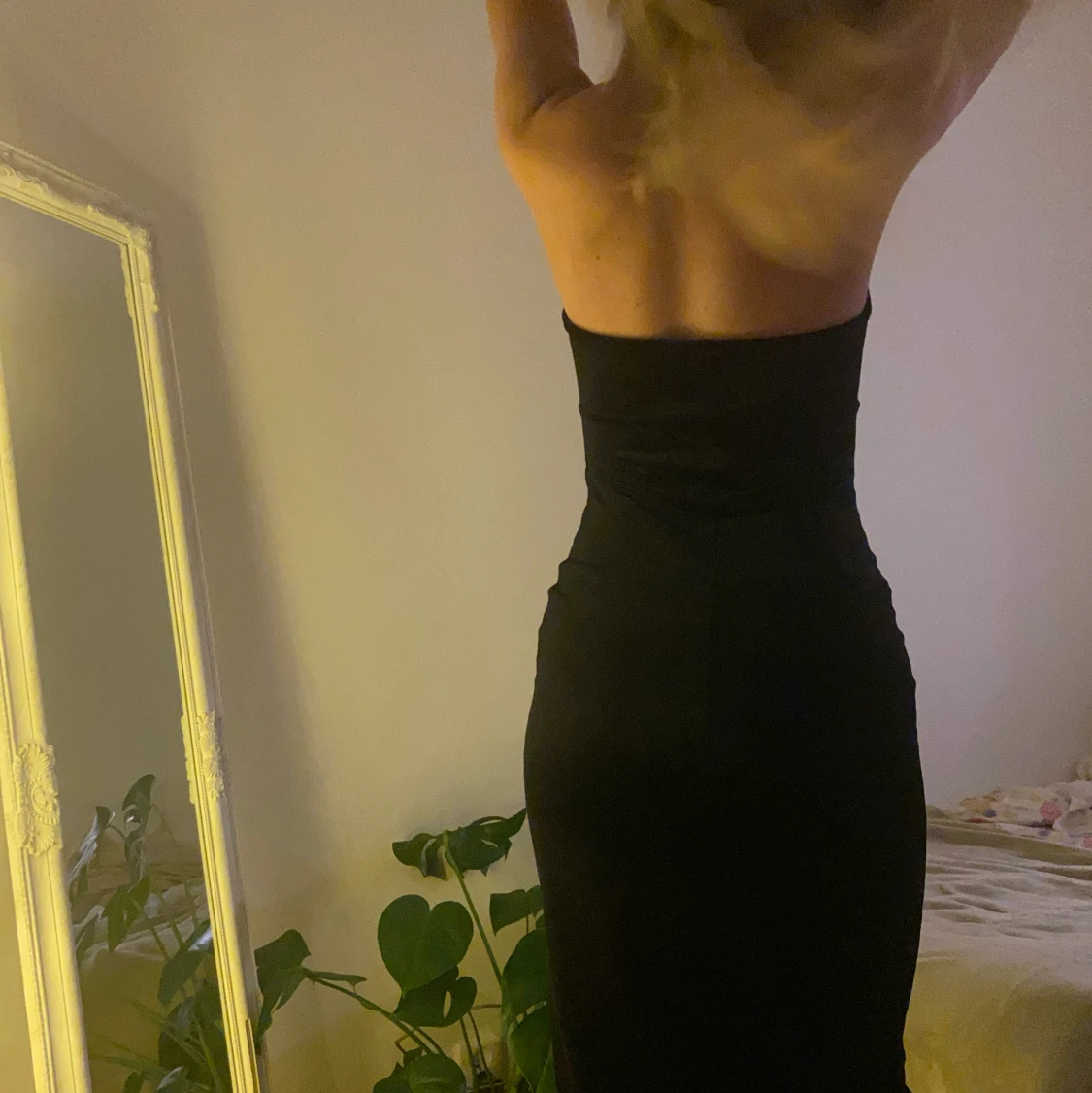 Svart långklänning 