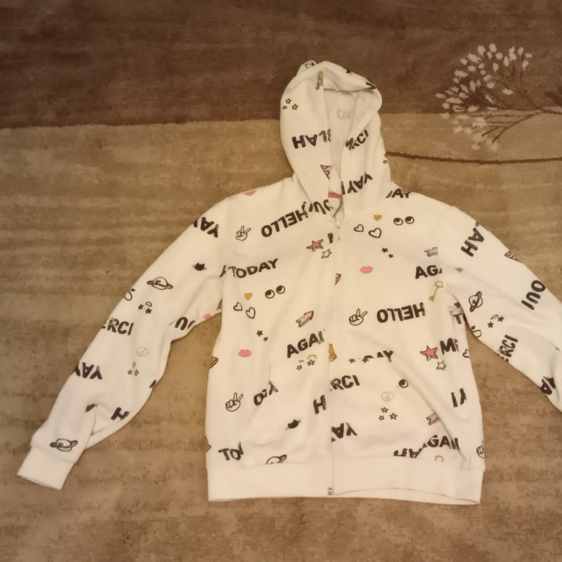 Children funny and good looking sweatshirt with a lot  - 91