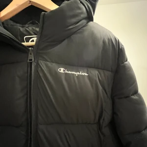 Champion Vinter Jacka - Jag säljer min Champion jacka för 600kr och jag köpte den för 800kr. Jag har sällan använt den i ungefär mindre en ett år eftersom den passade inte min stil och ska köpa snart en annan. Den är väldigt bra skick.