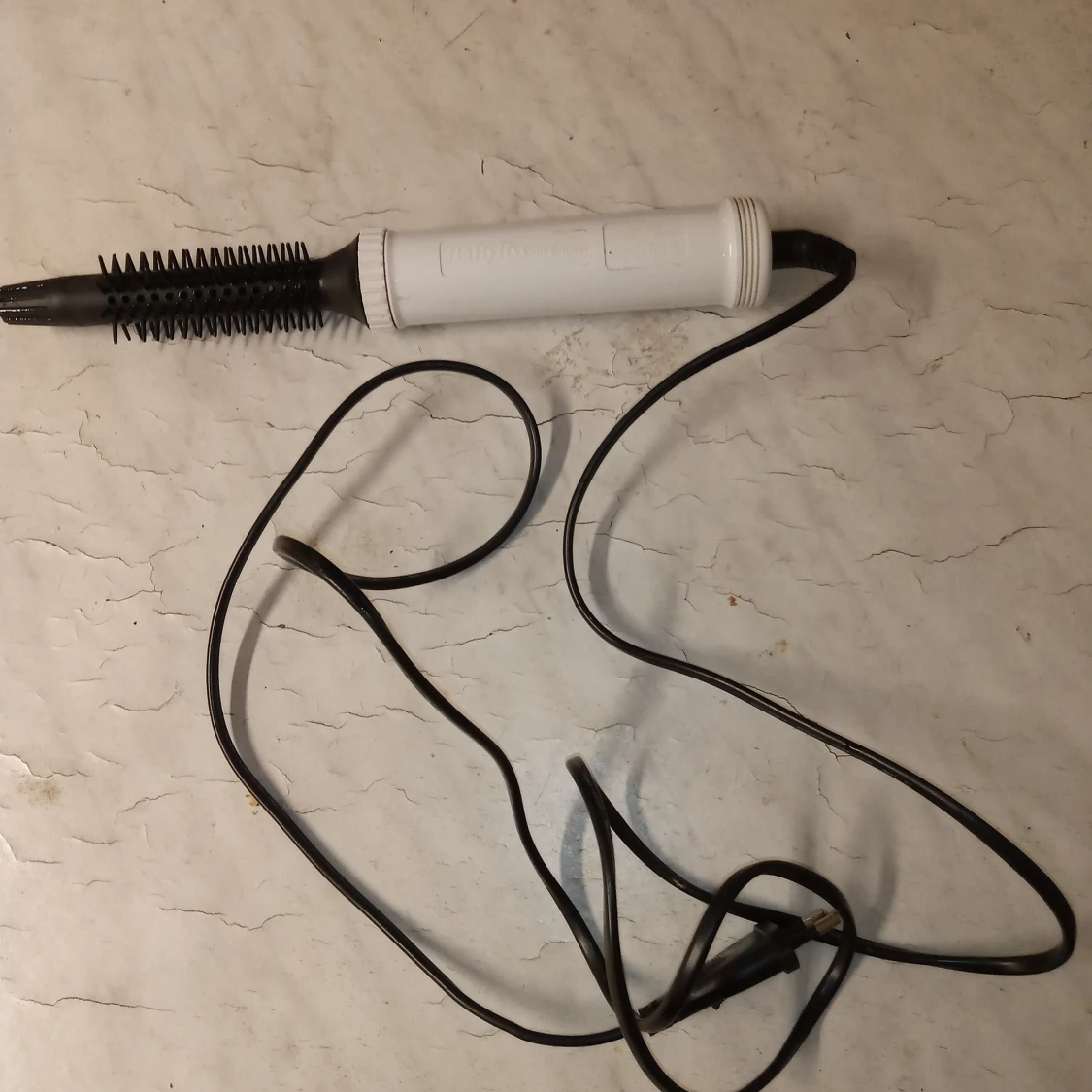 Babyliss lockborste, vit - 90