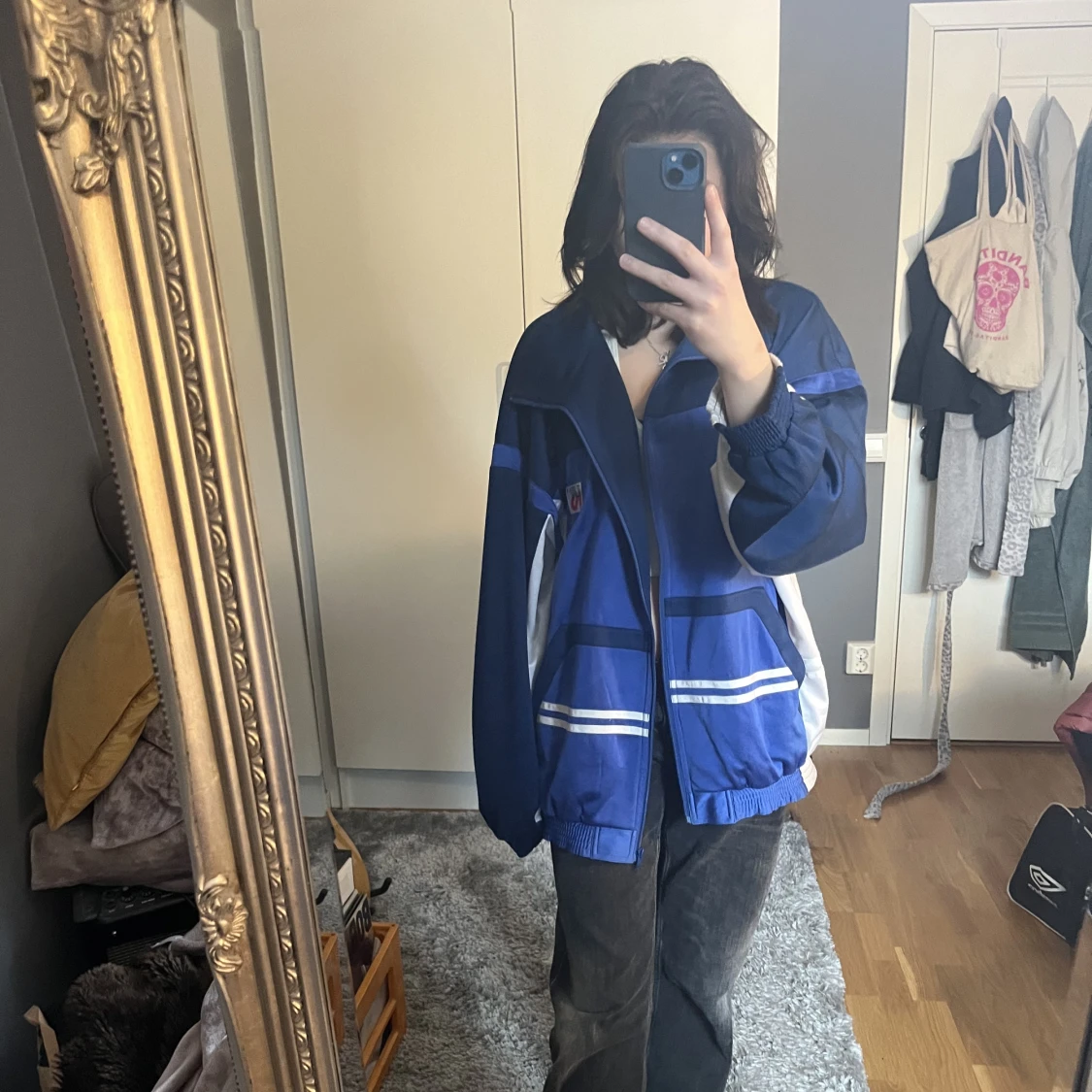 Overaized träningsjacka 