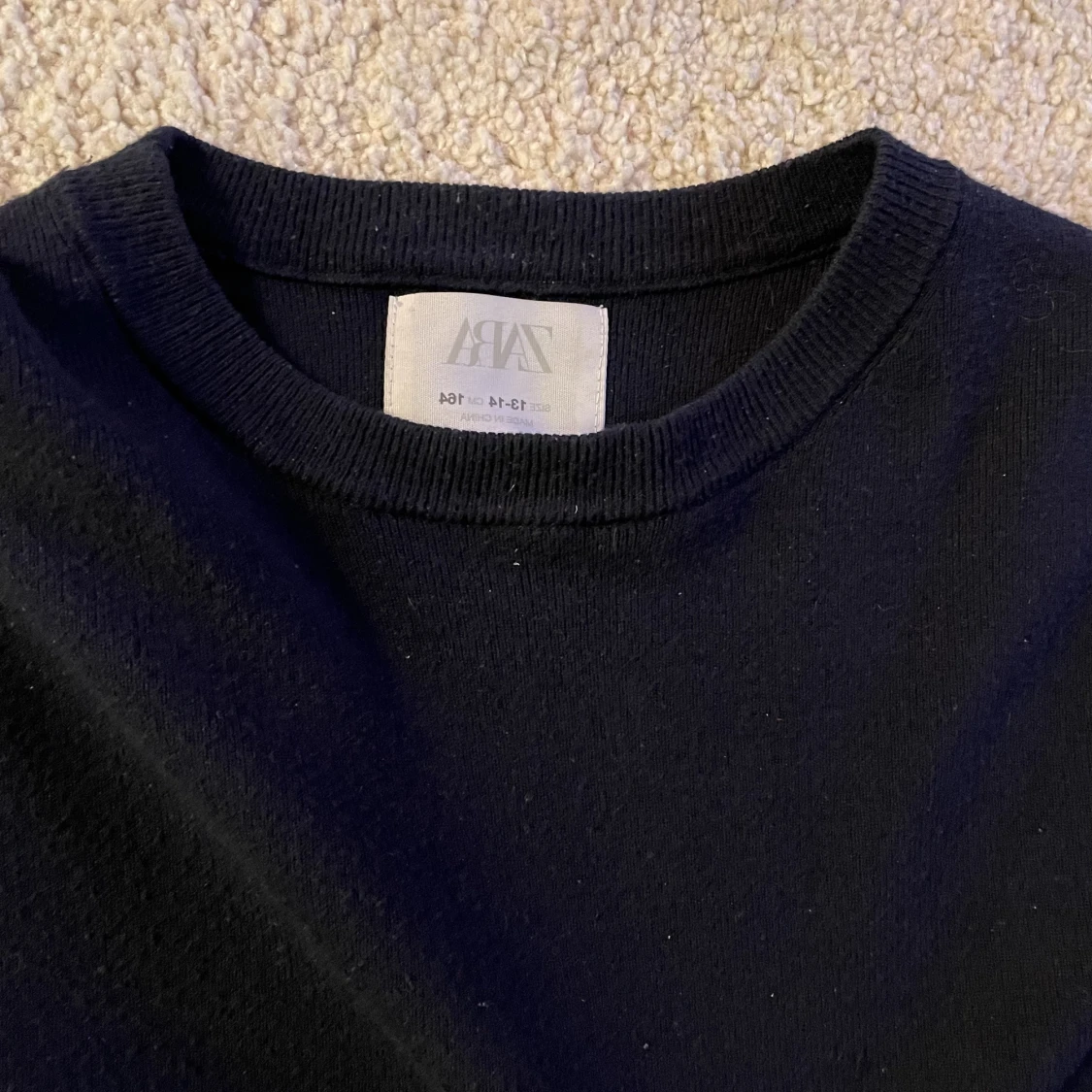 Mörkblå Stickad - 91