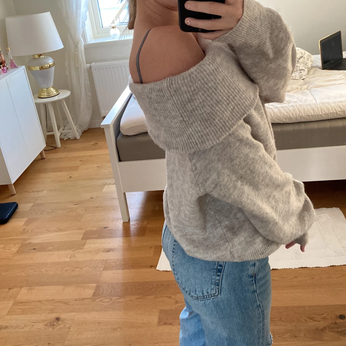 stickad tröja  - 90