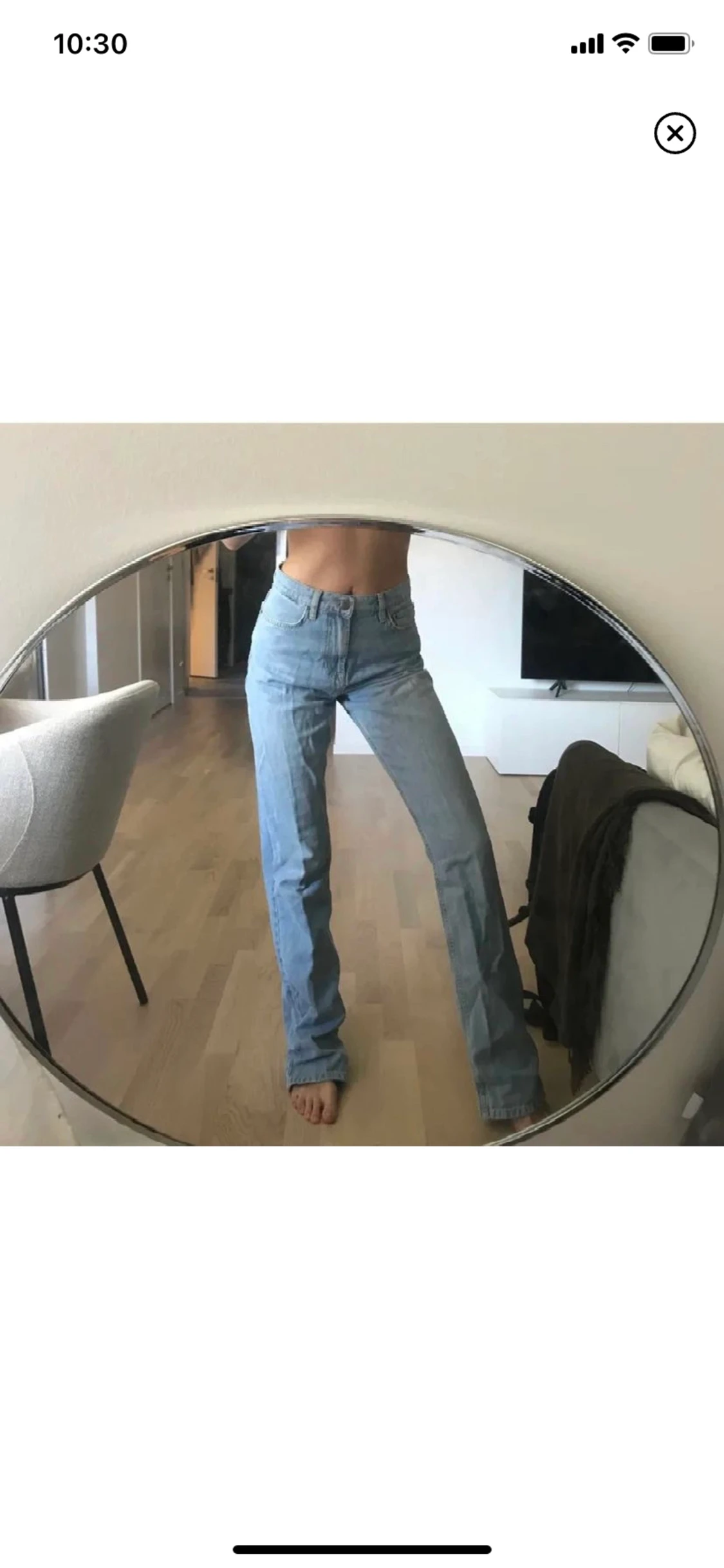 Straight jeans