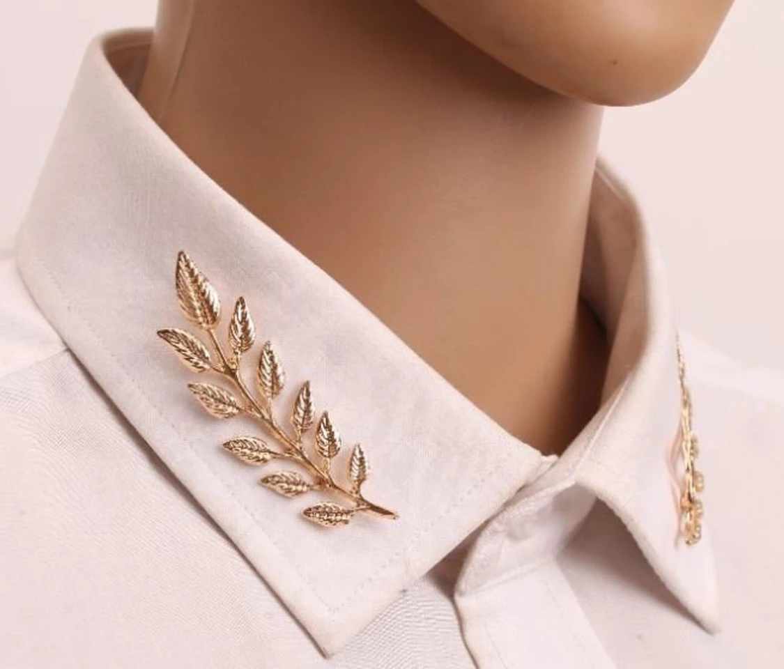 Retro Löv Brosch/ Krage Pin - 90