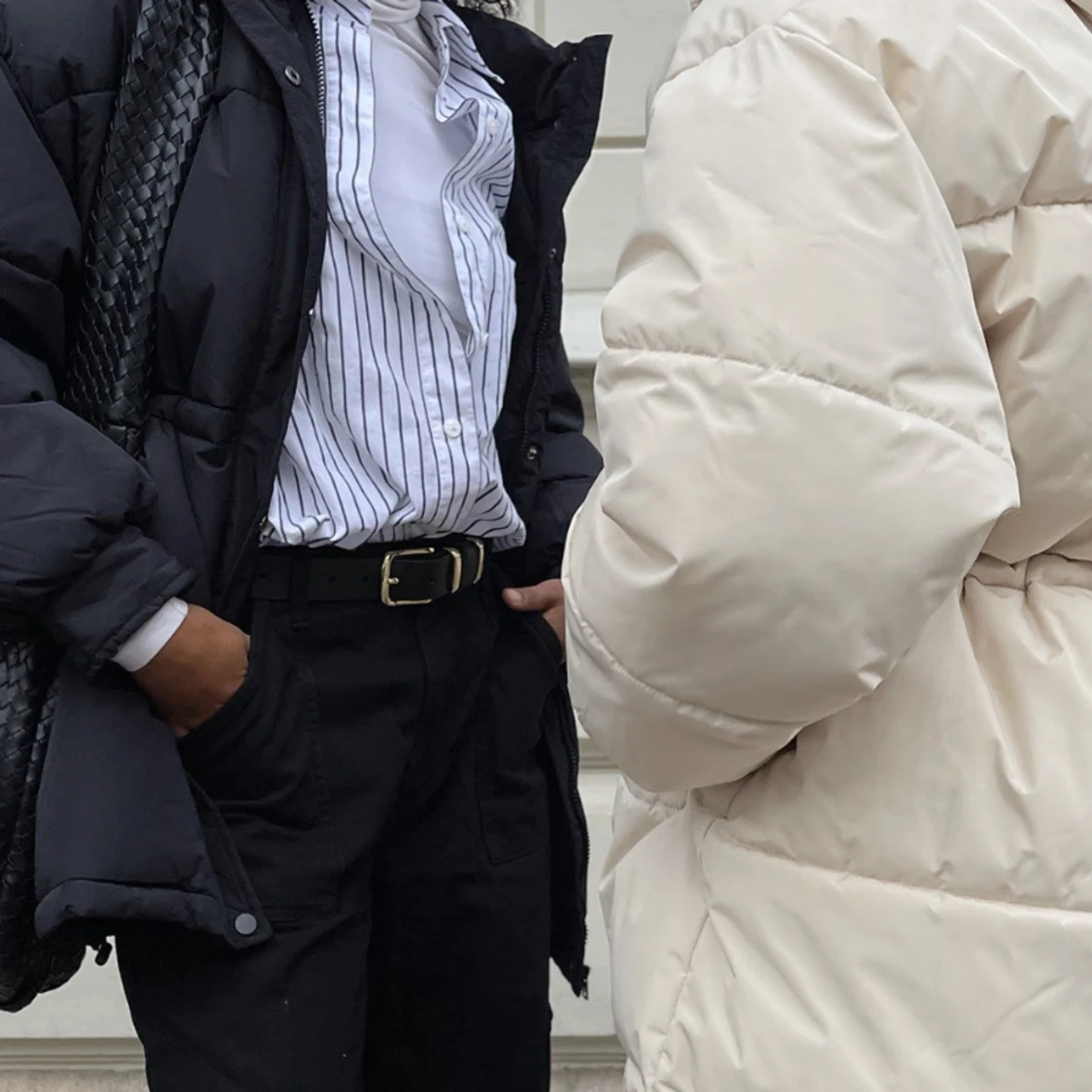 Svart vinterjacka - 91