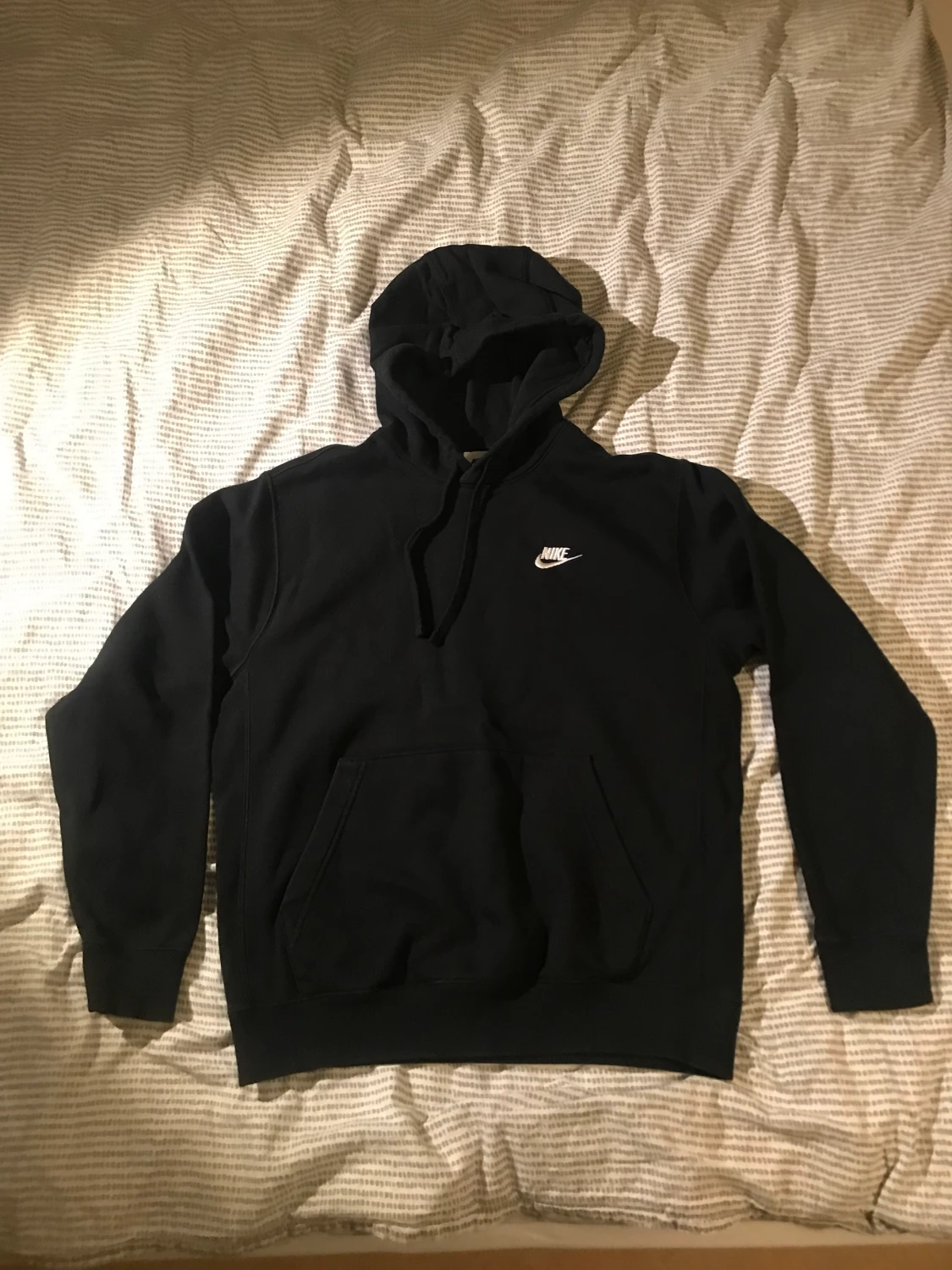 Svart Nike hoodie small