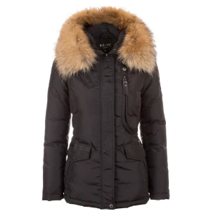 Hollies jacka Dam - Livigno - Storlek 34/36 Äkta päls