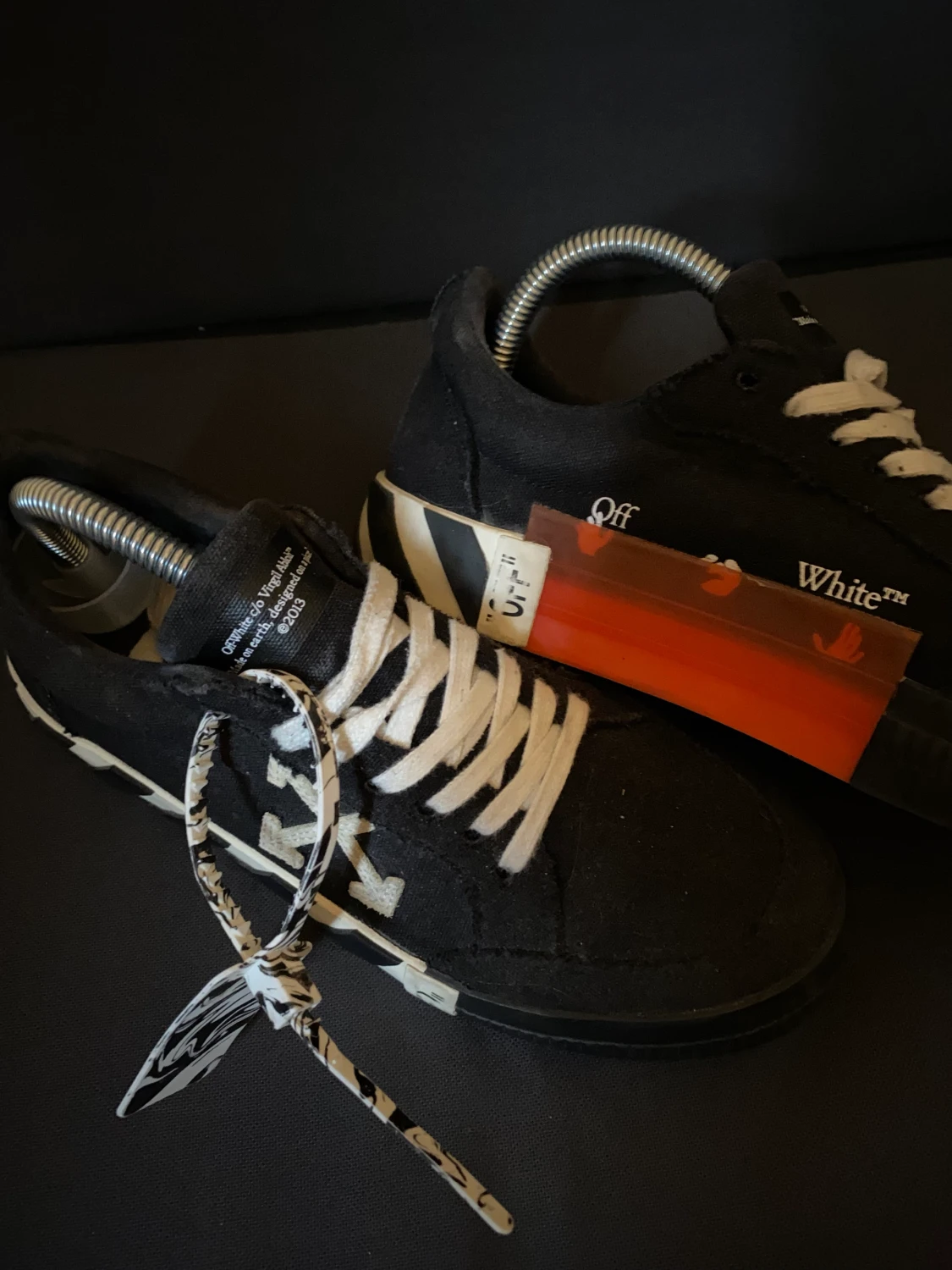 Off white skor, ”vulcanized sole” - 90