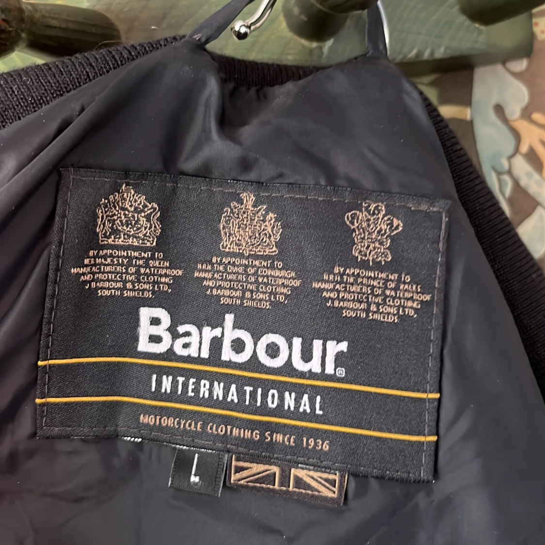  Barbour International Aviemore L NWT - 90
