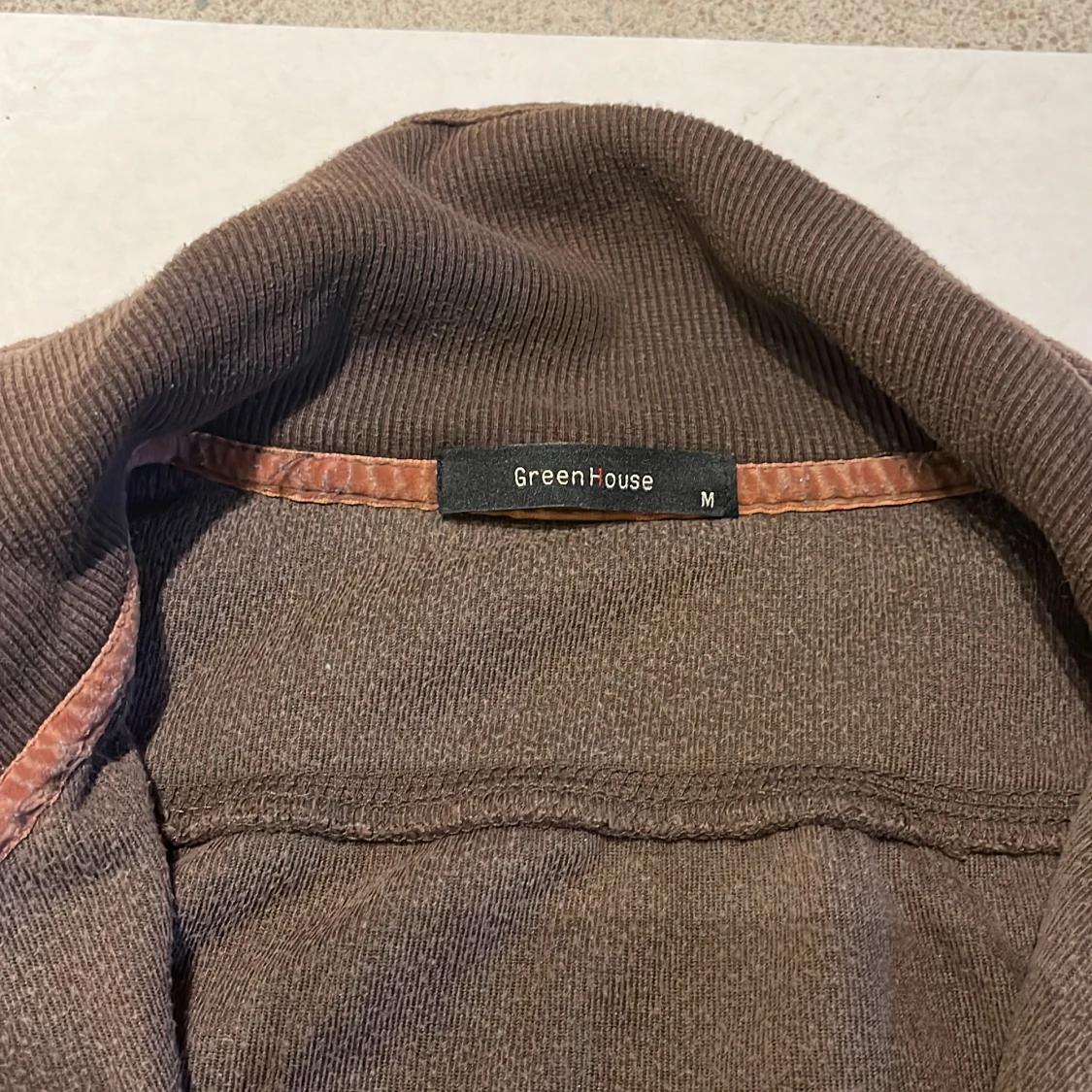 Brun velour munjacka - 91