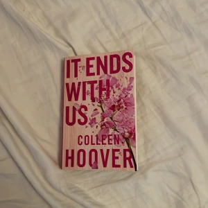 It ends with us - Bästa boken jag läst! Jag köpte för 160 men säljer för 50-100 kr!