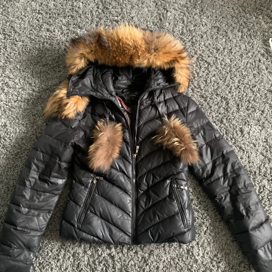 Hollies jacka äkta päls - 91