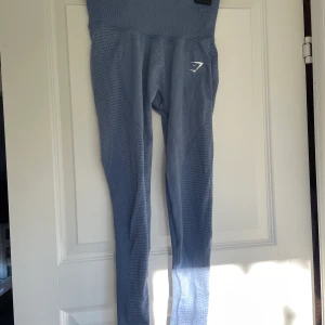 Gymshark tights  - Helt oanvända gymshark tights.  Något små i strl, färg blå. 