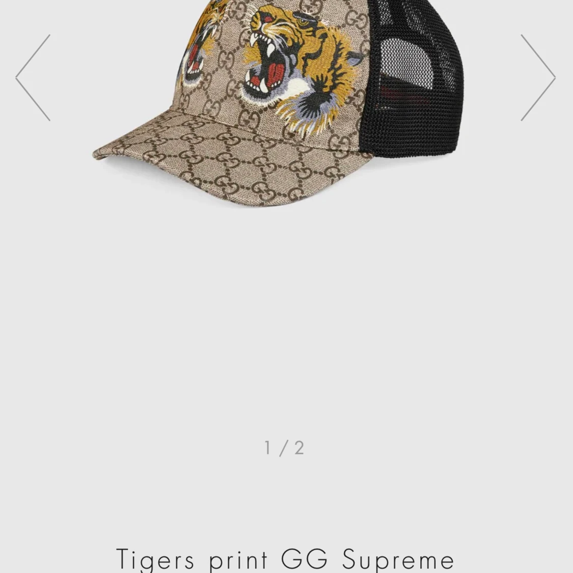 Gucci keps (Tiger) - 90