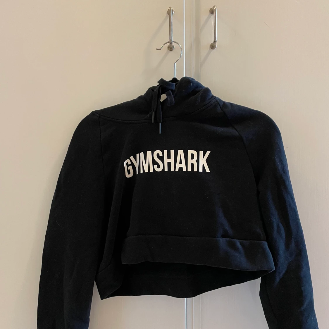 Gymshark croppad hoodie