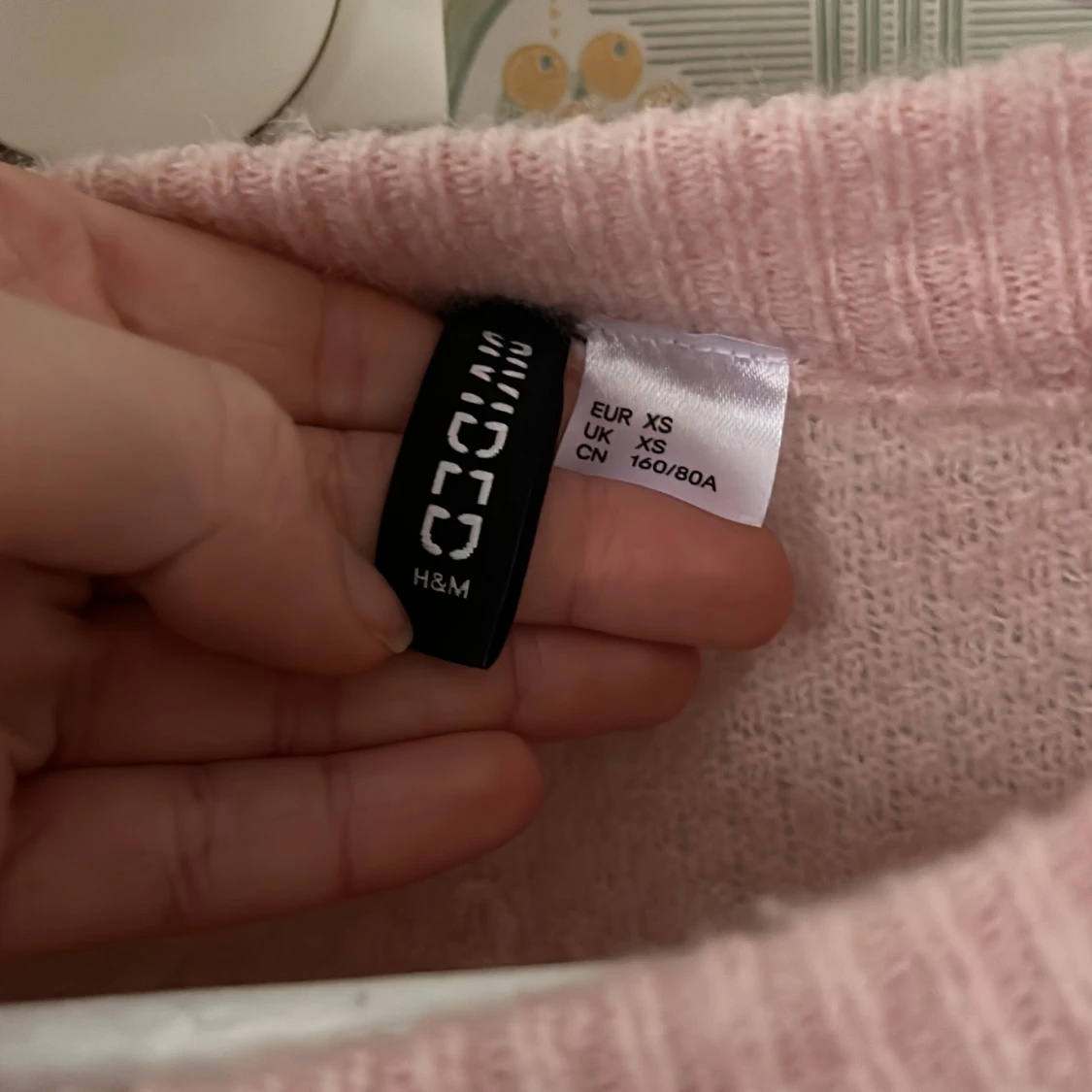 Rosa volang tröja - 90