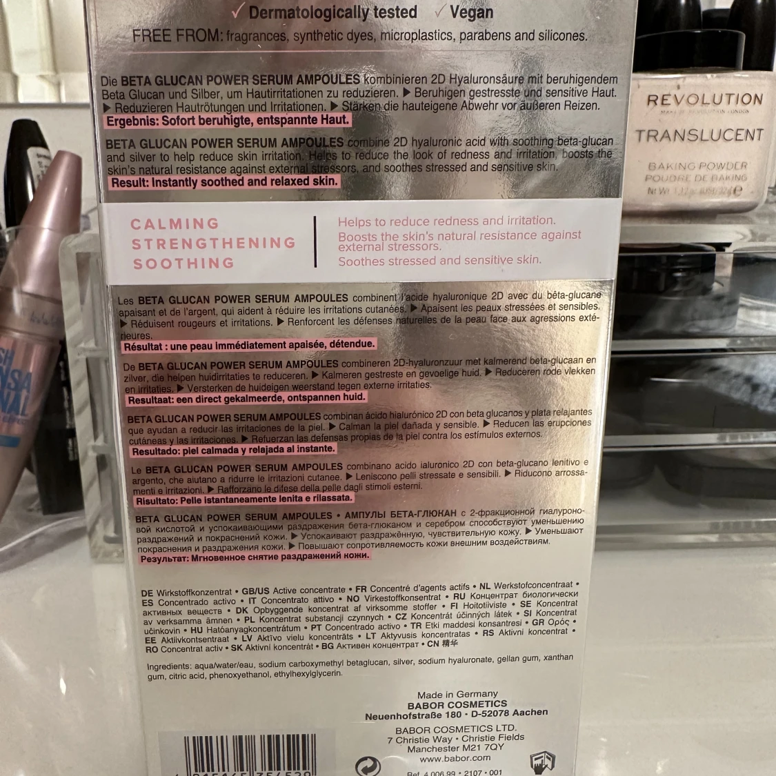 Power serum ampoules doctor babor - 40