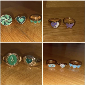 Yin yang ringar - Fina och coola ringar i olika färg, bland annat med yin yang motiv. Ringarna kostar 10kr/styck 