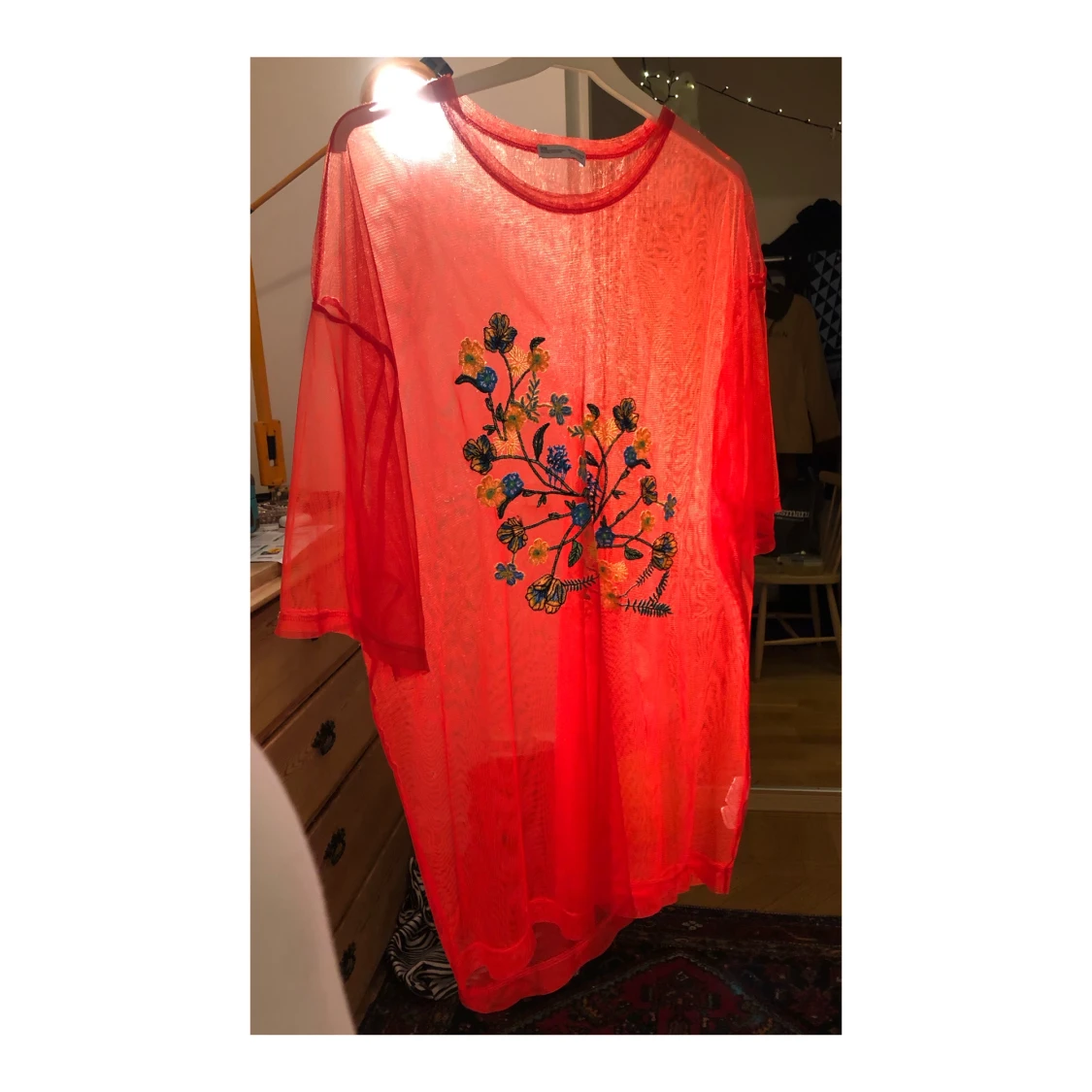 Oversized mesh tshirt