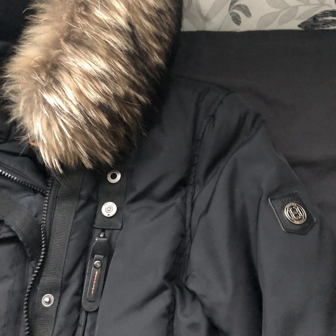Hollies jacka, äkta päls - 90