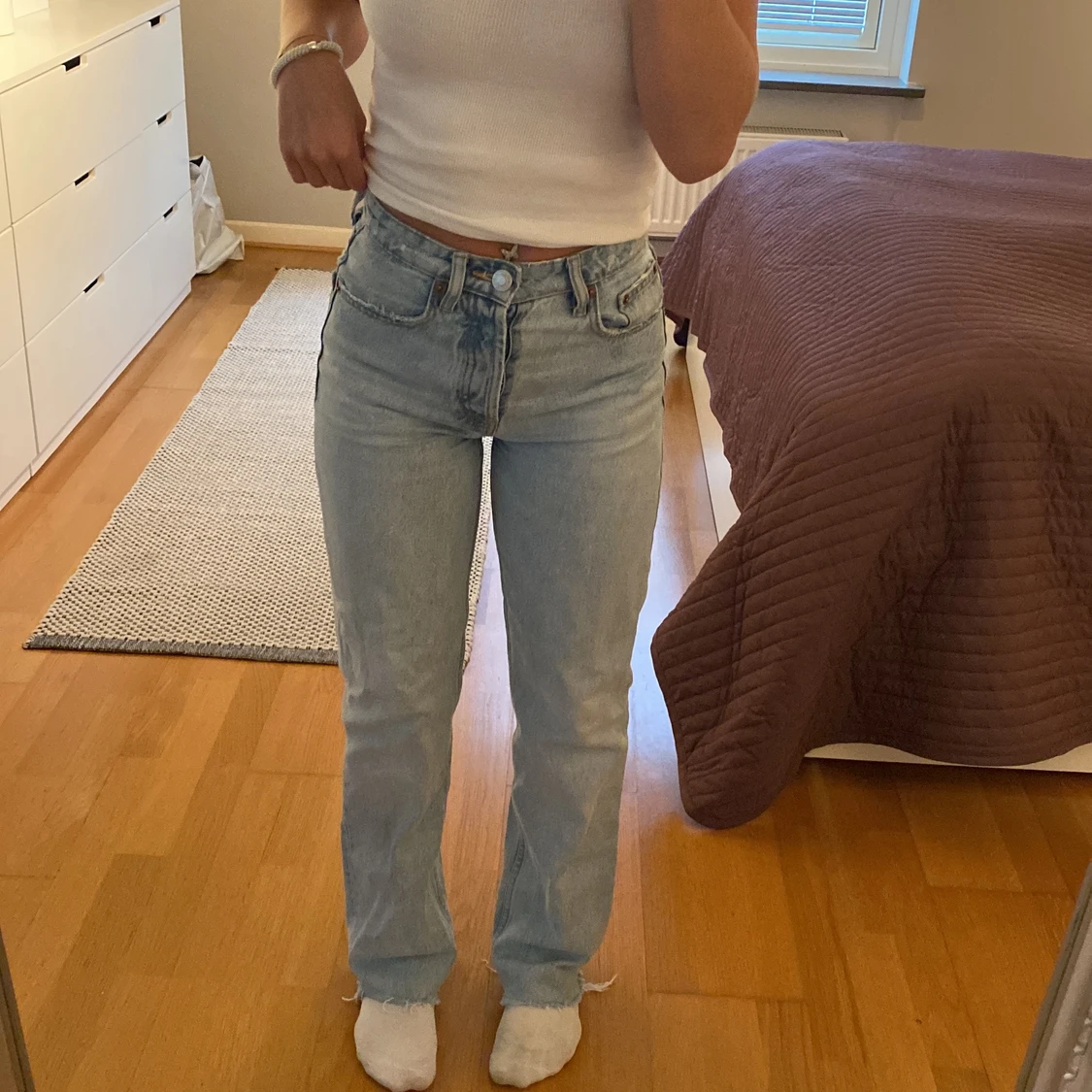 Zara mid Rise jeans