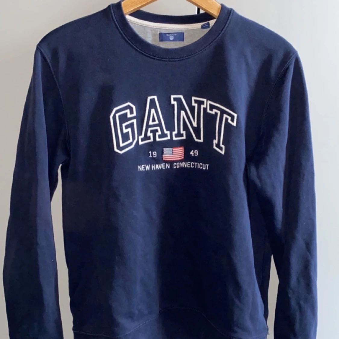 Blå sweatshirt från gant