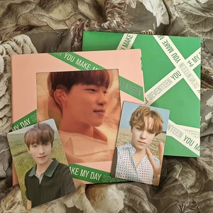 SEVENTEEN "You Make My Day" - Follow ver. Kommer med lyrics book, Dino lenticular card och Vernon och DK pc. Skickas i blå postnord påse med bevis. Har du frågor så är det bara att kontakta eller kommentera.