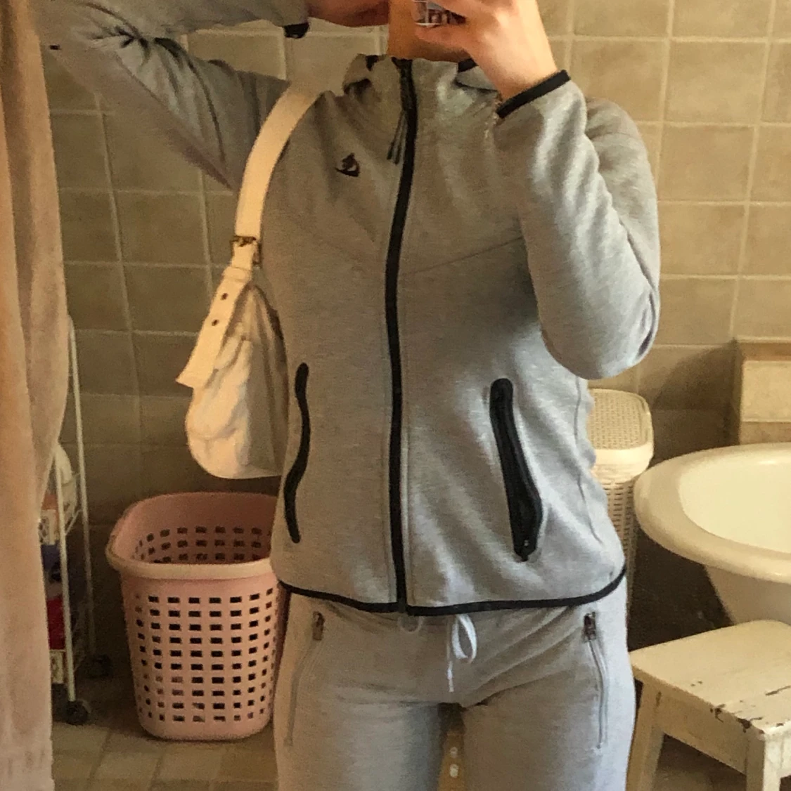 Nike tech grå!❤️🔥