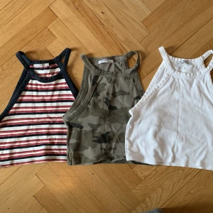 Linne - Säljer tre linnen från Zara i samma modell men olika mönster. Perfekta till sommaren Kläderna är i fint skick. Har ganska slitstarkt material.25kr/linne. Köp alla 3 för 65kr. Möts gärna upp i Malmö eller så står köparen för frakten. 